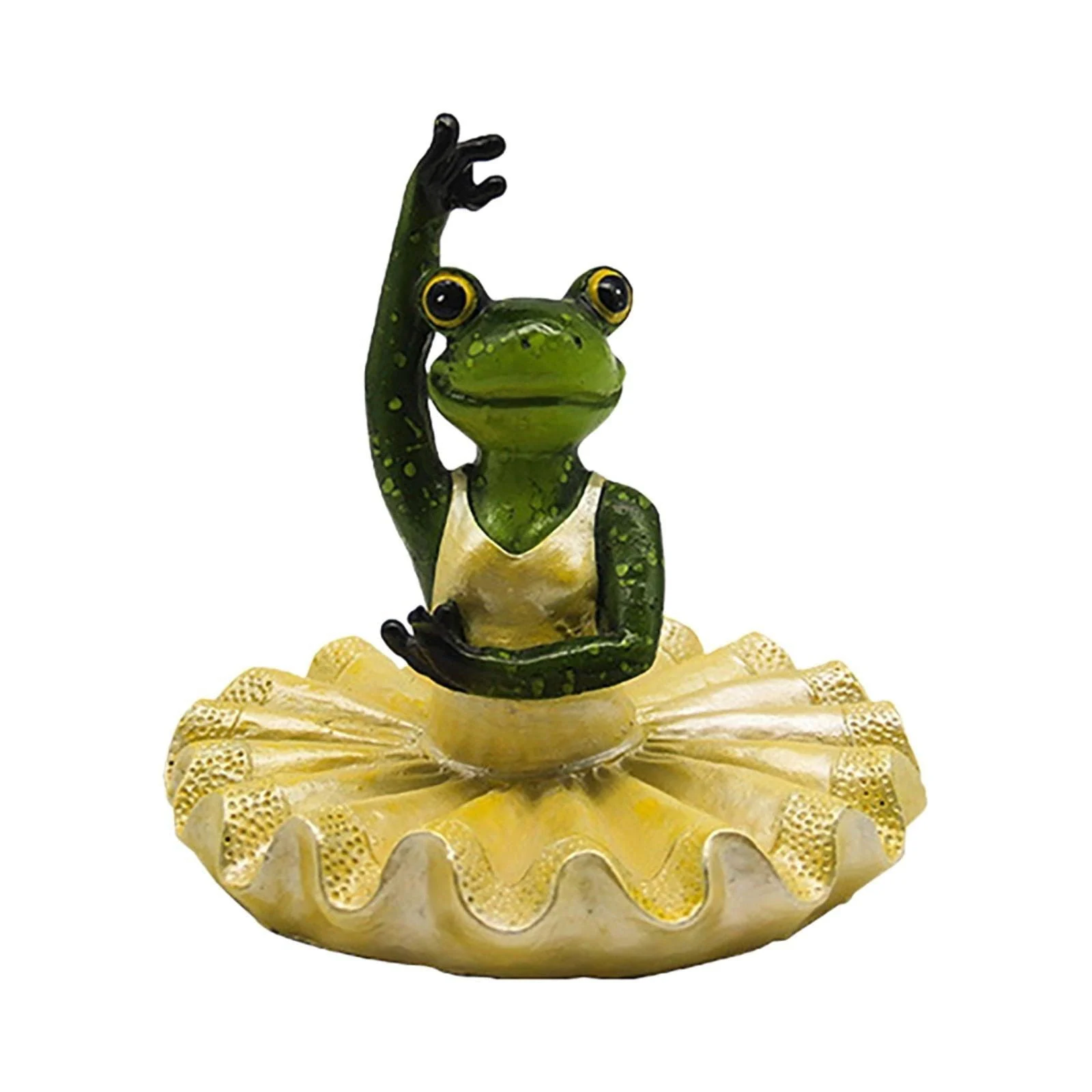 Crocodile head Frog Animal Floating Statue -