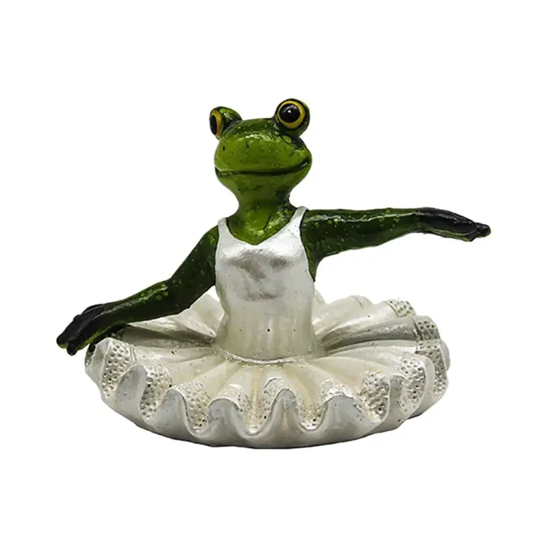 Crocodile head Frog Animal Floating Statue