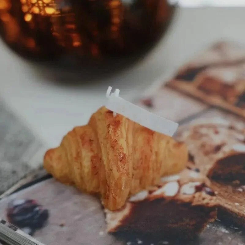 Croissant Candle Pastry Shaped Candle -