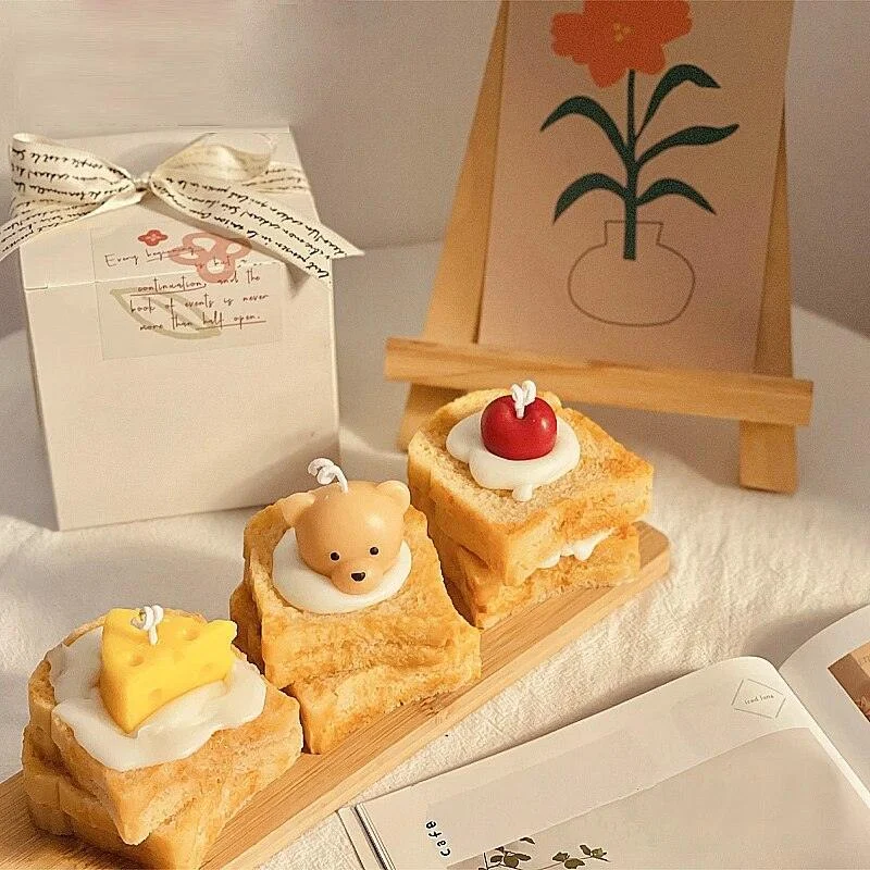 Croissant Candle Pastry Shaped Candle -