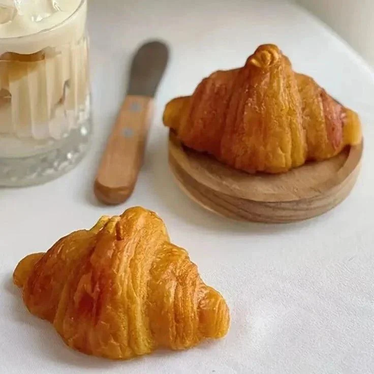 Croissant Shape Scented Aromatherapy Candle -  - #tag1#
