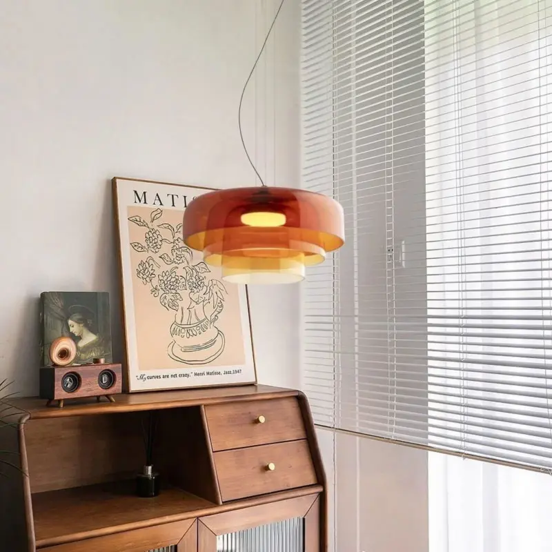 CrystalClear Elegant Glass Ceiling Lamp tag1