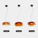 CrystalClear Elegant Glass Ceiling Lamp tag1