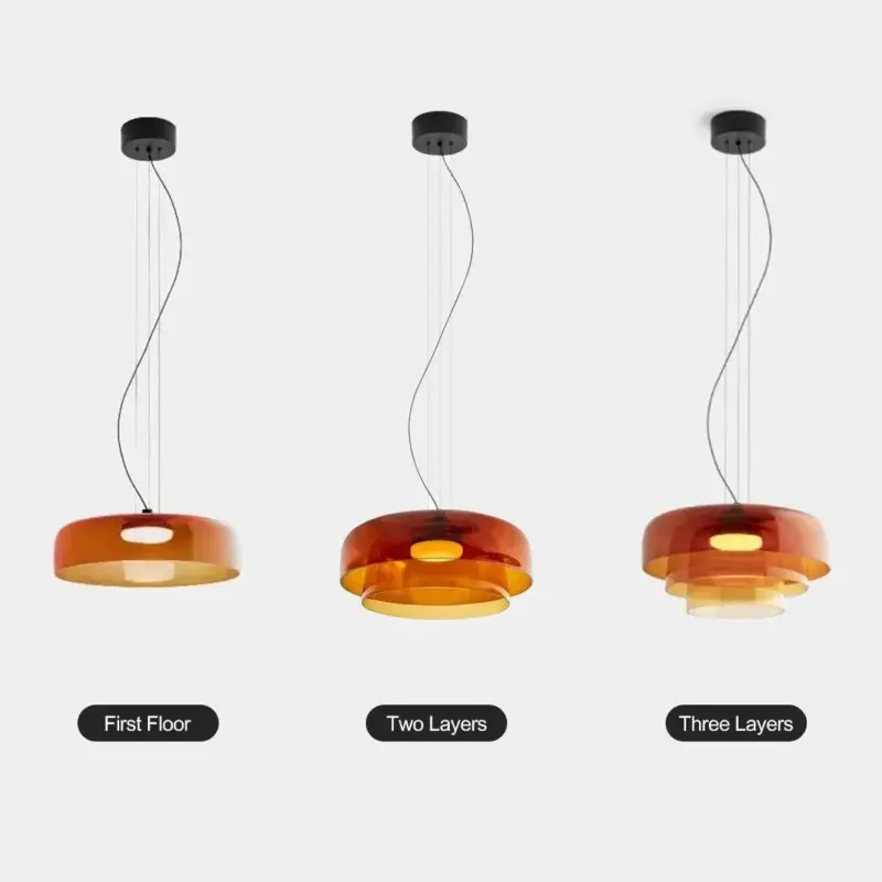 CrystalClear Elegant Glass Ceiling Lamp tag1