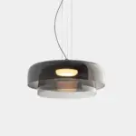 CrystalClear Elegant Glass Ceiling Lamp tag1
