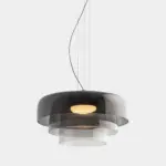 CrystalClear Elegant Glass Ceiling Lamp tag1