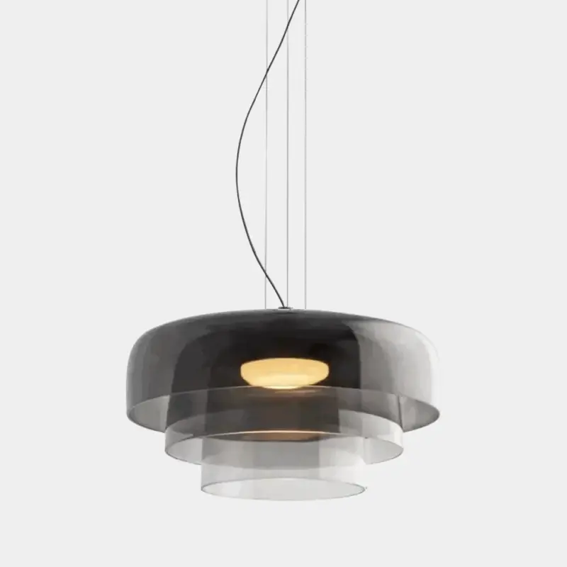 CrystalClear Elegant Glass Ceiling Lamp tag1