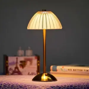 CrystalGlow | Cordless elegant lighting with crystal charm