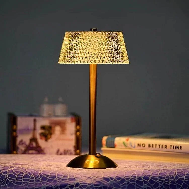 CrystalGlow | Cordless elegant lighting with crystal charm -  - #tag1#