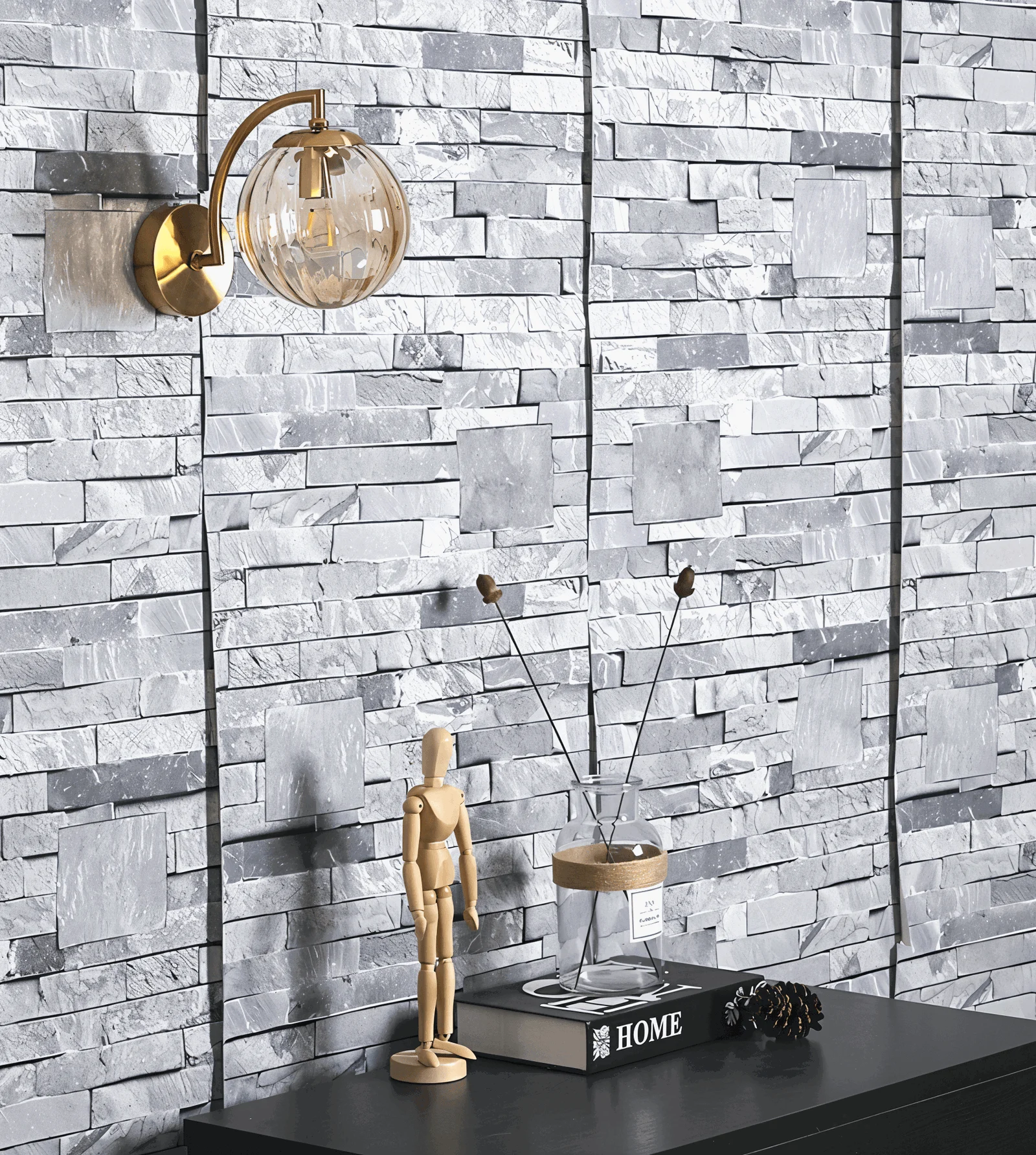 CrystalGlow Wall Lamp - Globe Lights Indoor - Retro Glass LED Bedroom Wall Lamp -  - #tag1#