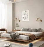 CrystalGlow Wall Lamp Globe Lights Indoor Retro Glass LED Bedroom Wall Lamp tag1