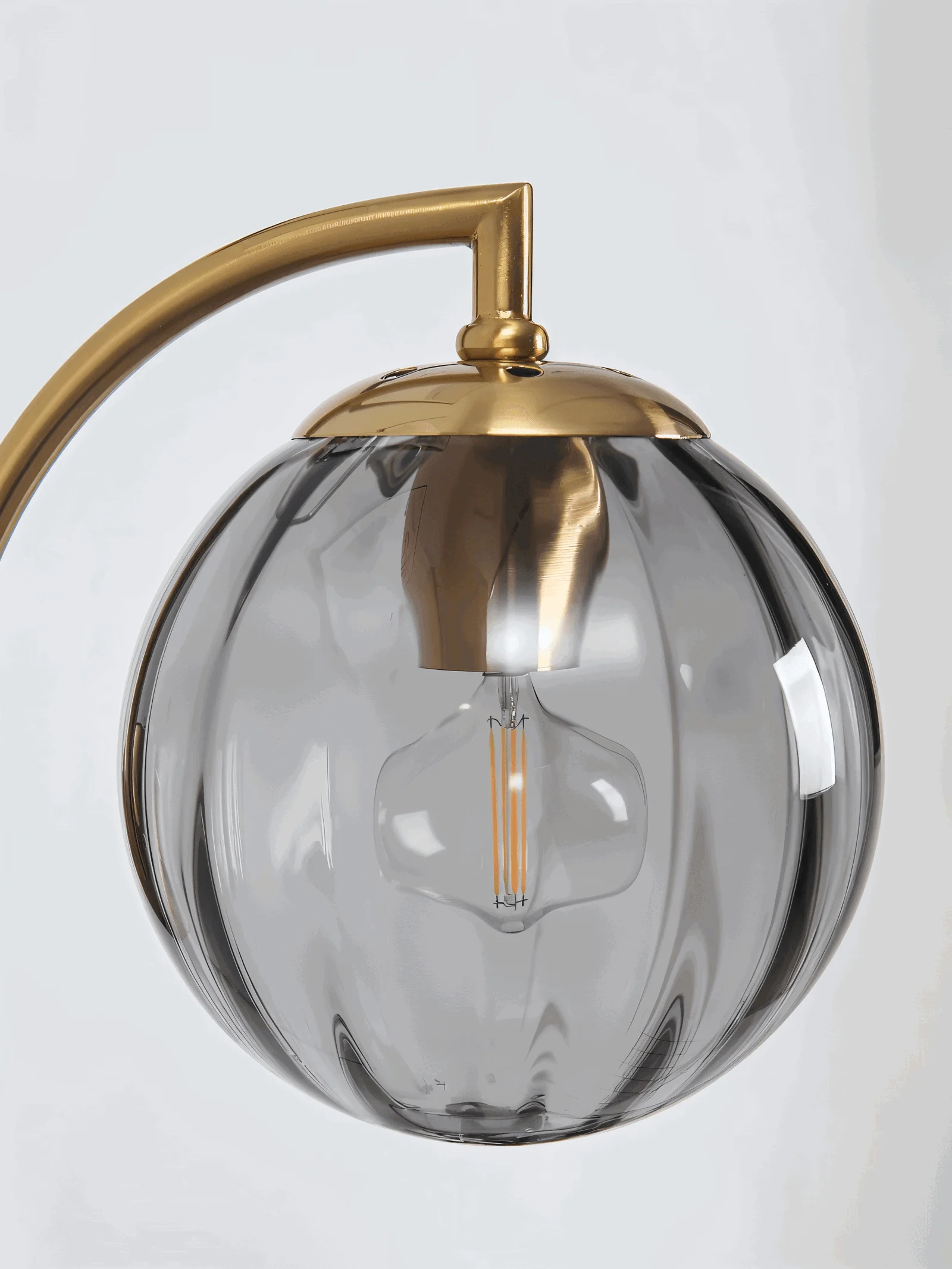 CrystalGlow Wall Lamp - Globe Lights Indoor - Retro Glass LED Bedroom Wall Lamp -  - #tag1#