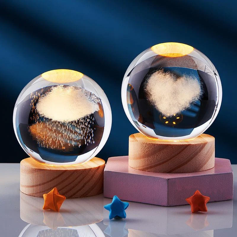CrystalLight - 3D Crystal Night Light -  - #tag1#