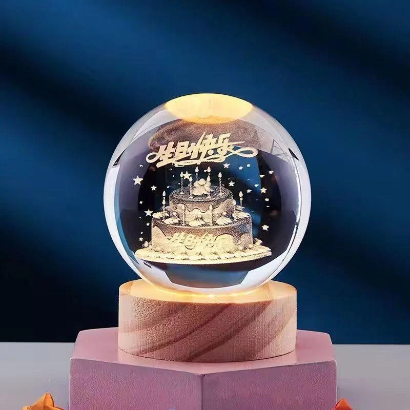 CrystalLight - 3D Crystal Night Light -  - #tag1#