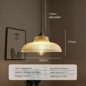 CrystalLum - Glass Pendant Lamp