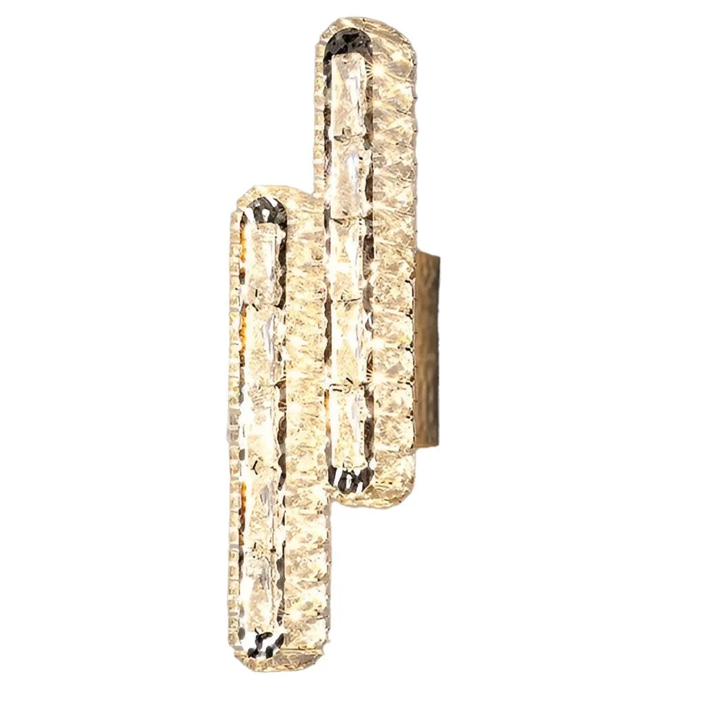 CrystalLux - Double LED Crystal Wall Lamp with Dimmable Function -  - #tag1#