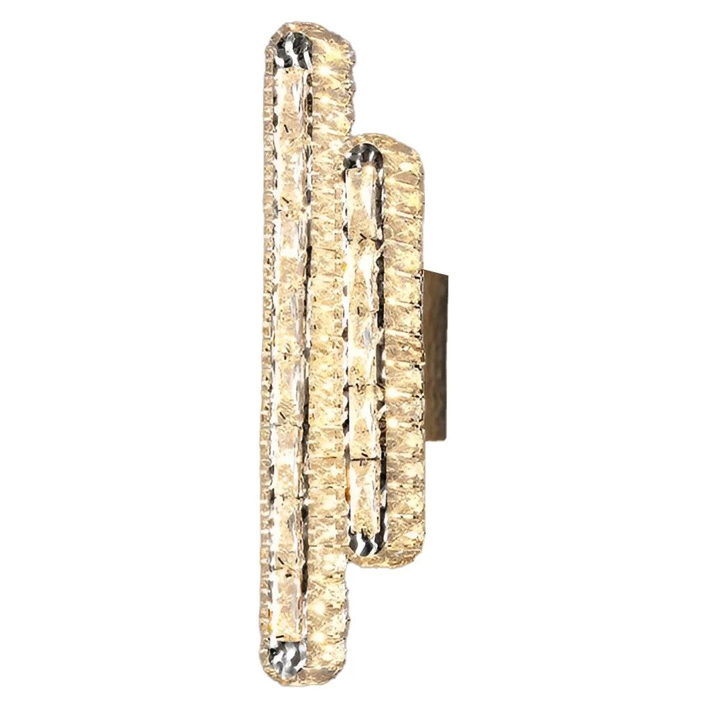 CrystalLux - Double LED Crystal Wall Lamp with Dimmable Function -  - #tag1#