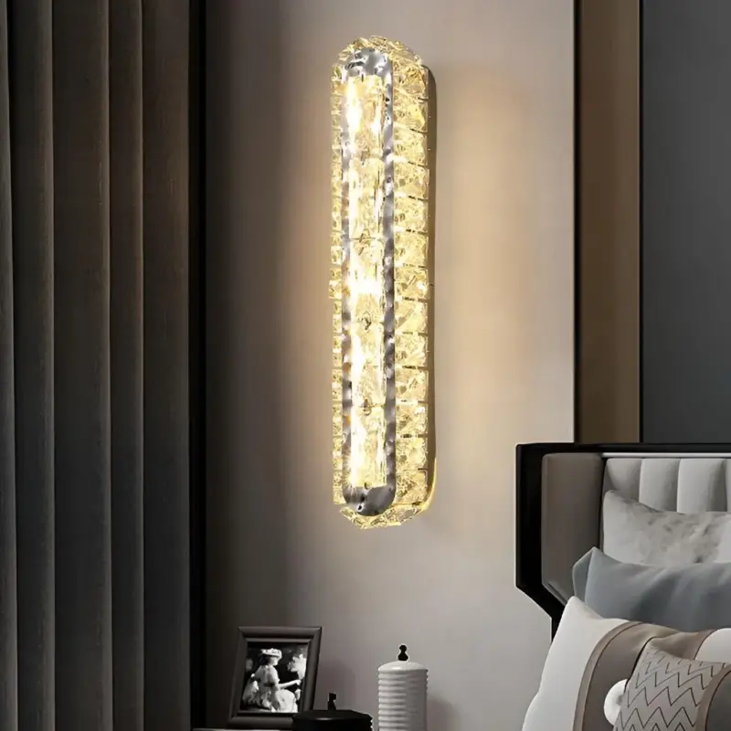 CrystalLux Double LED Crystal Wall Lamp with Dimmable Function tag1