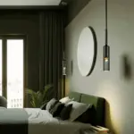 CrystalTube Glass Hanging Lamps Cylinder Pendant Light tag1