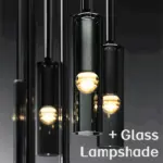 CrystalTube Glass Hanging Lamps Cylinder Pendant Light tag1
