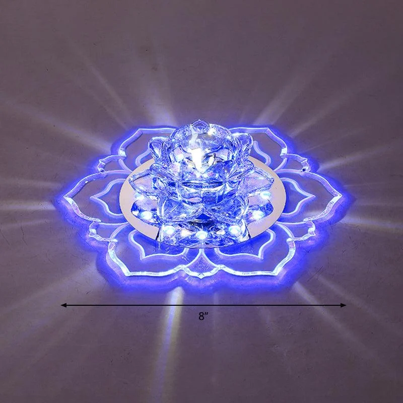 Crystal Blossom LED Ceiling Lamp - Modern Design -  - #tag1#