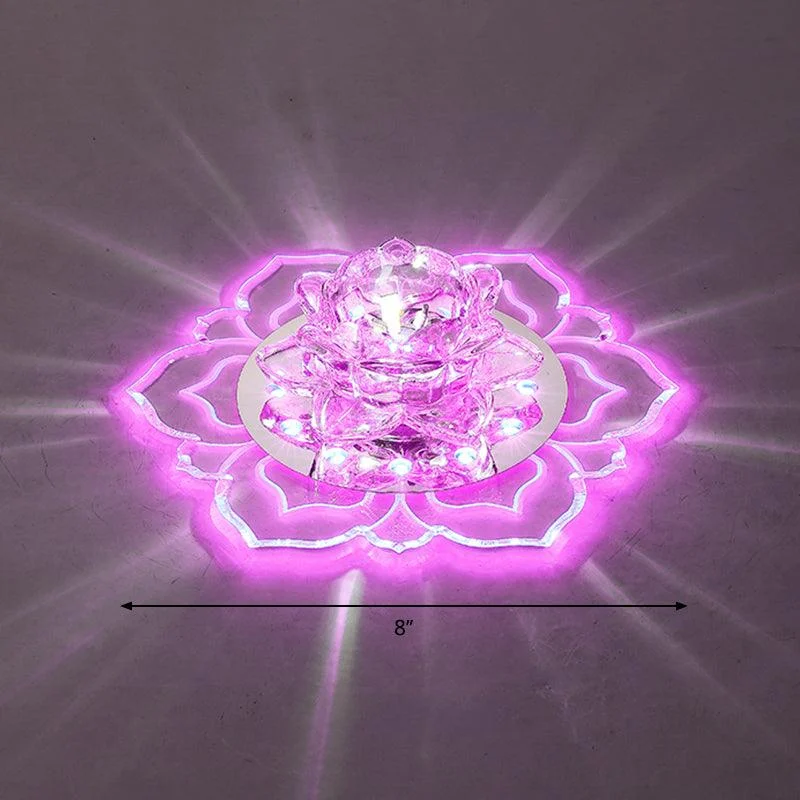 Crystal Blossom LED Ceiling Lamp - Modern Design -  - #tag1#