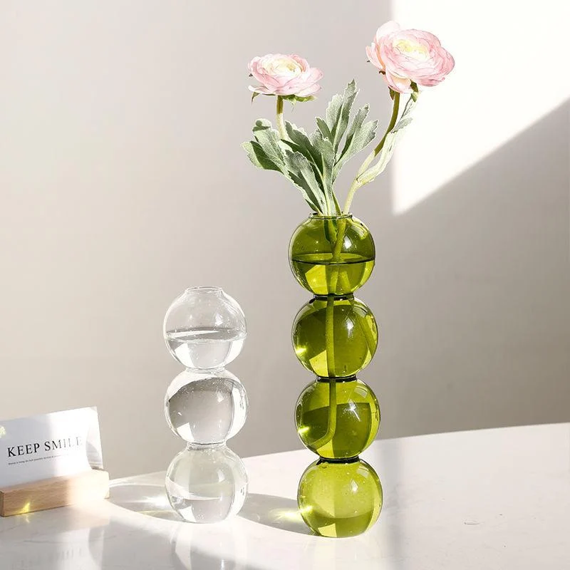 Crystal Bubble Vase -