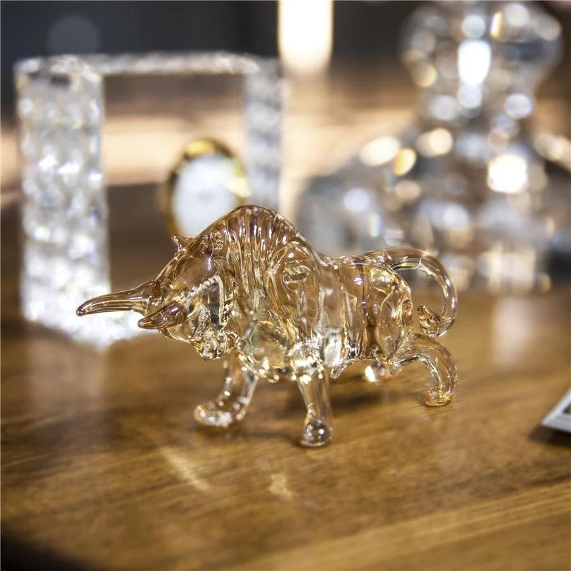 Crystal Bull Figurine -  - #tag1#