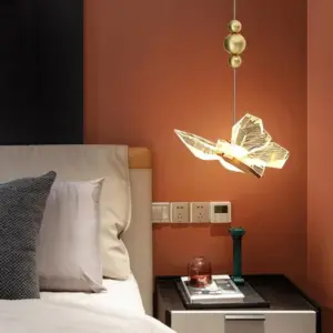 Crystal Butterfly Pendant Lamp