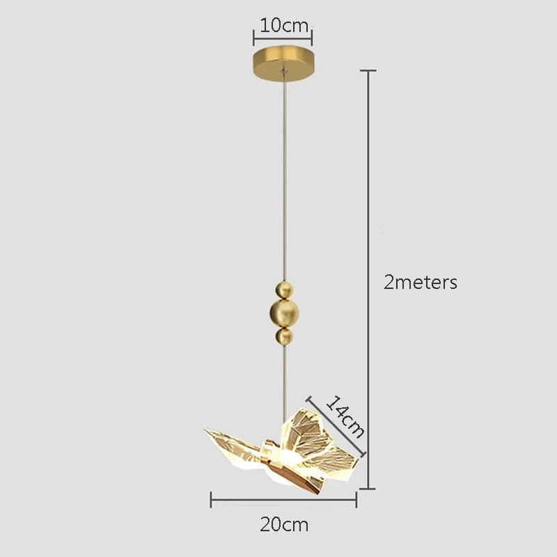 Crystal Butterfly Pendant Lamp -  - #tag1#