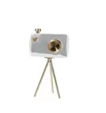 Crystal Camera Sculpture