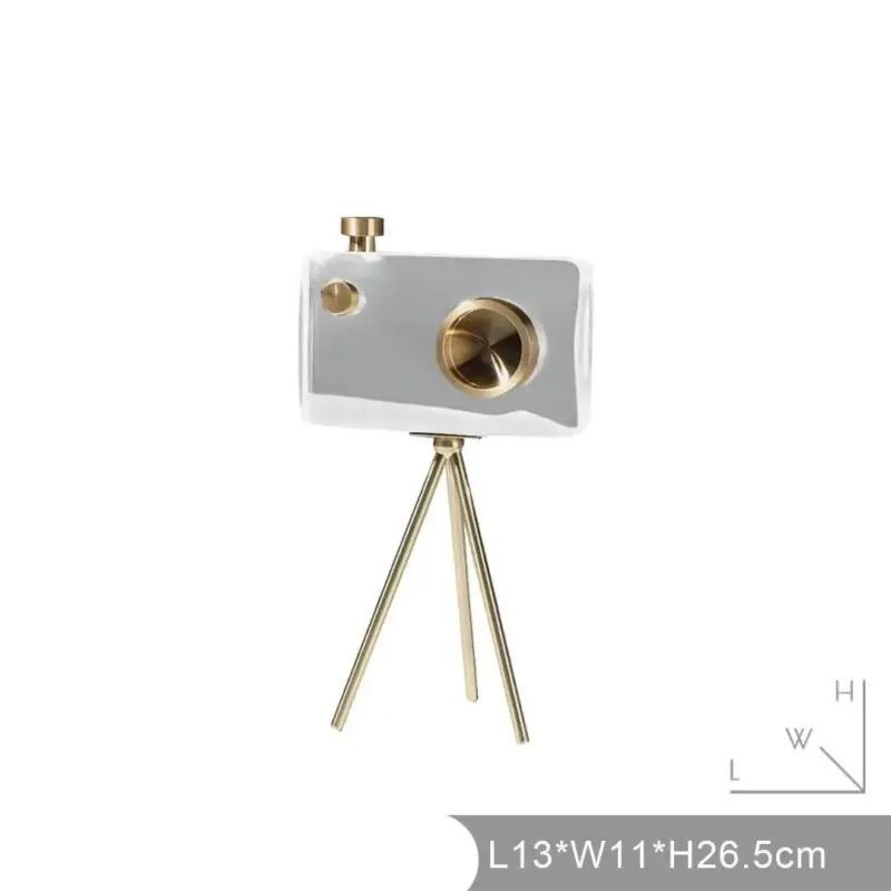 Crystal Camera Sculpture