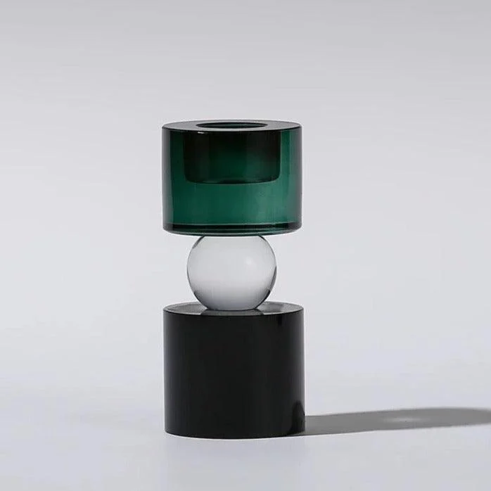 Crystal Candleholder Hollywood Candlestick 10cm -  - #tag1#