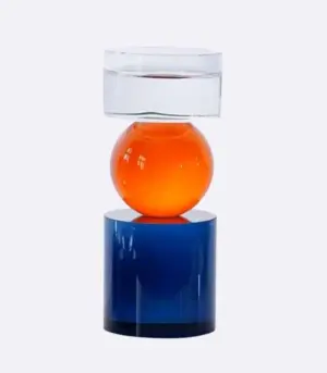 Crystal Candleholder Hollywood Tealight & Pillar Candle Holder 15.5 cm