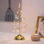 Crystal Christmas Tree Table Lamp tag1