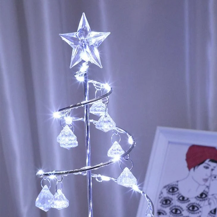 Crystal Christmas Tree Table Lamp -  - #tag1#