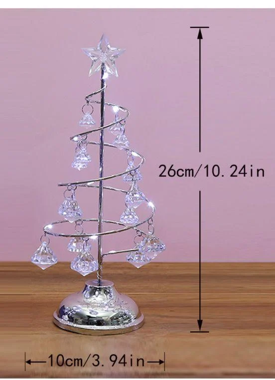 Crystal Christmas Tree Table Lamp -  - #tag1#