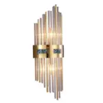 Crystal Crystal LED Wall Lamp Gold Living Room Bedroom Metal Acrylic tag1