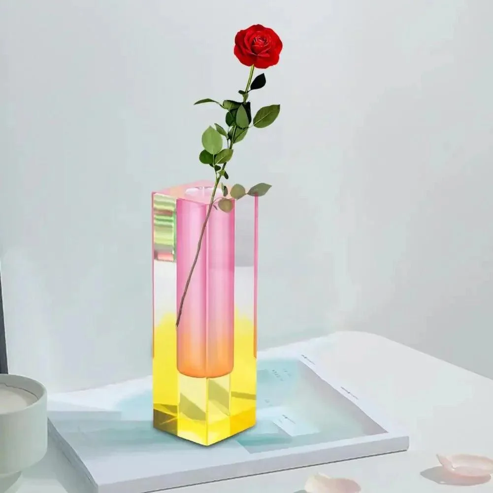 Crystal Effect Gradient Vase -  - #tag1#