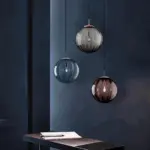 Crystal Elegance Stunning Pendant Lights with Nordic Orbs tag1