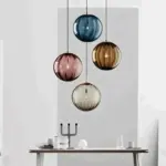 Crystal Elegance Stunning Pendant Lights with Nordic Orbs tag1