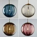 Crystal Elegance Stunning Pendant Lights with Nordic Orbs tag1