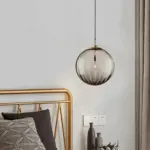 Crystal Elegance Stunning Pendant Lights with Nordic Orbs tag1