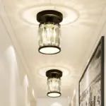 Crystal_Foyer_Ceiling_Lamp_-_Modern_Black-Gold_Semi-Flush_Design_-_-_tag1_-4193898 Crystal Foyer Ceiling Lamp Modern Black Gold Semi Flush Design tag1