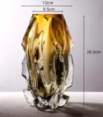 Crystal_Glass_Table_Top_Vase_Amber_Grey_-_-_tag1_-4187368 Crystal Glass Table Top Vase Amber Grey tag1