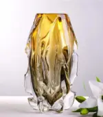 Crystal_Glass_Table_Top_Vase_Amber_Grey_-_-_tag1_-4187379 Crystal Glass Table Top Vase Amber Grey tag1