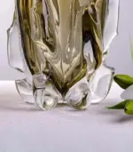 Crystal_Glass_Table_Top_Vase_Amber_Grey_-_-_tag1_-4187383 Crystal Glass Table Top Vase Amber Grey tag1
