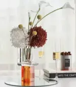 Crystal_Glass_Tabletop_Vase_Decorative_19_cm_-_-_tag1_-4187394 Crystal Glass Tabletop Vase Decorative 19 cm tag1