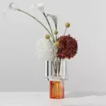 Crystal_Glass_Tabletop_Vase_Decorative_19_cm_-_-_tag1_-4187400 Crystal Glass Tabletop Vase Decorative 19 cm tag1