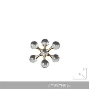 Crystal Hand-Crafted Ball Geometric Sculpture